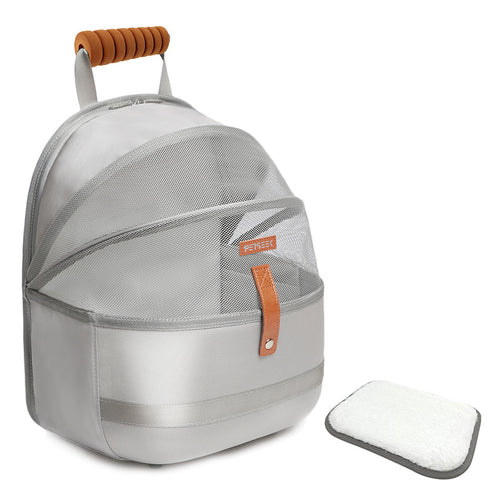 Breathable Mesh Pet Backpack Carrier｜Comfort Travel Bag For Cats & Small Dogs