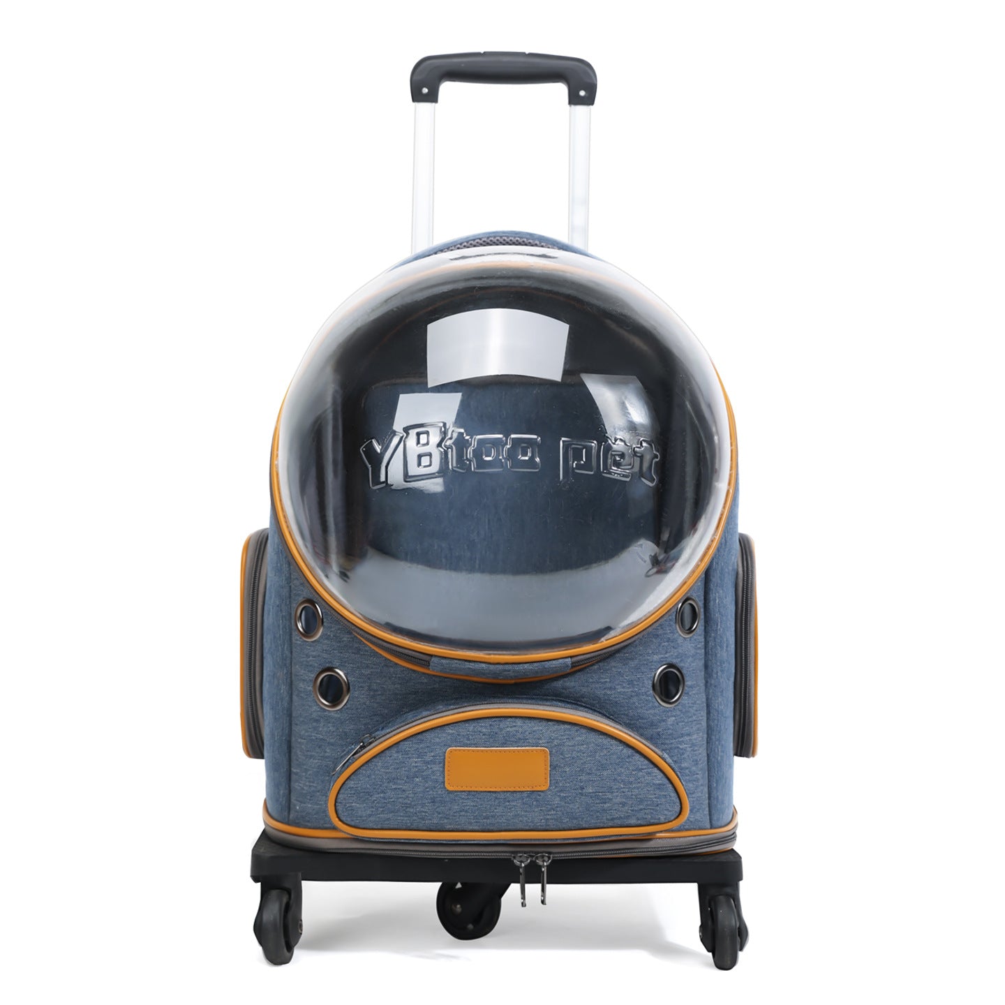 Wheeled Expandable Pet Backpack,Comfortable Outdoor Travel Home For Your Cat
