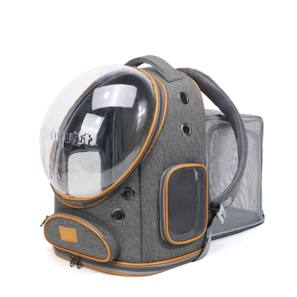 Wheeled Expandable Pet Backpack,Comfortable Outdoor Travel Home For Your Cat