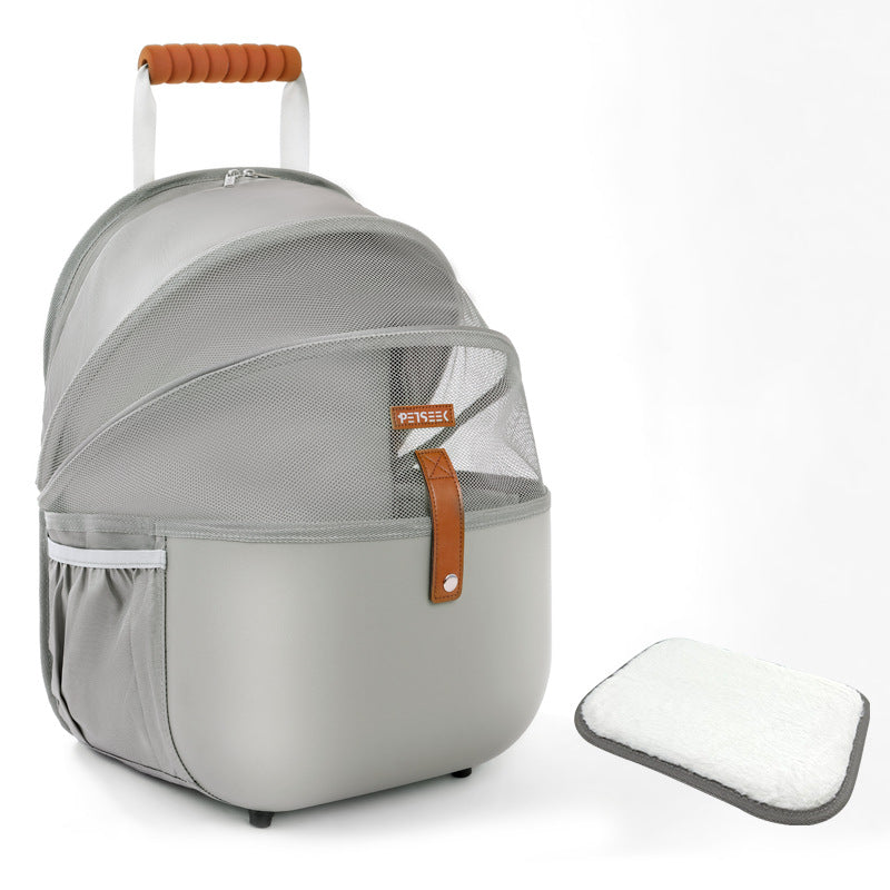Breathable Mesh Pet Backpack Carrier｜Comfort Travel Bag For Cats & Small Dogs