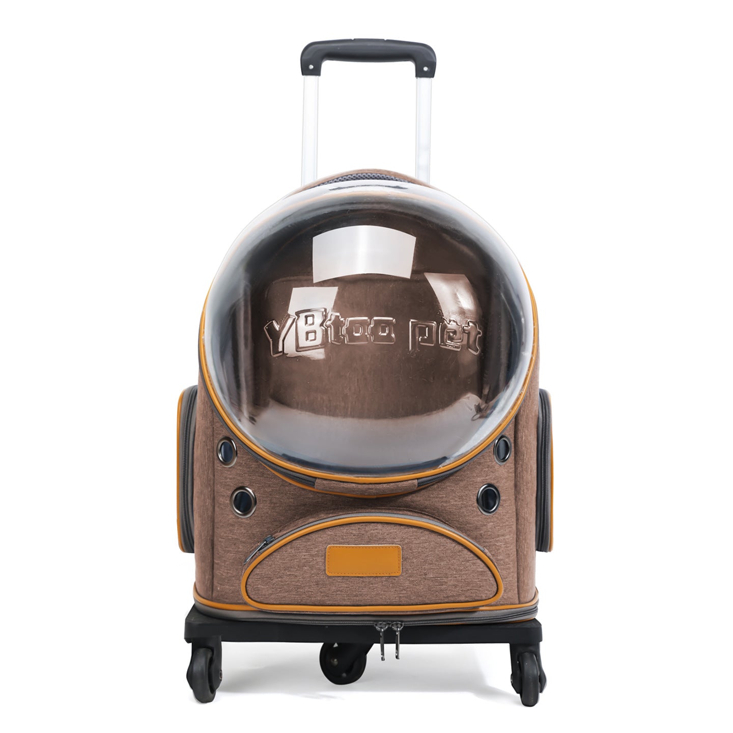Wheeled Expandable Pet Backpack,Comfortable Outdoor Travel Home For Your Cat