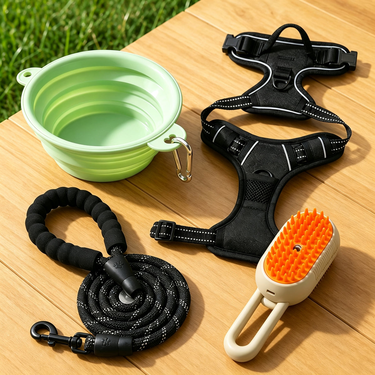 Pet Steam Comb for Dogs & Cats - Anti-Static Grooming Brush
