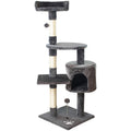All-in-One Cat Tree Tower | Scratching Post, Condo Bed & Interactive Toys Combined