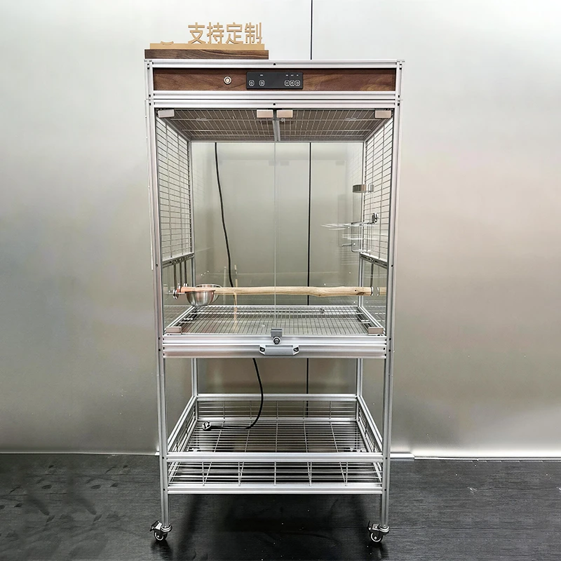 Constant Temperature Large Parrot Cage for Medium Conure Parrots
