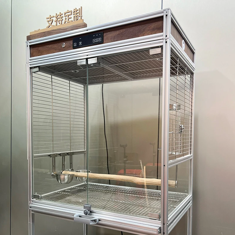 Constant Temperature Large Parrot Cage for Medium Conure Parrots
