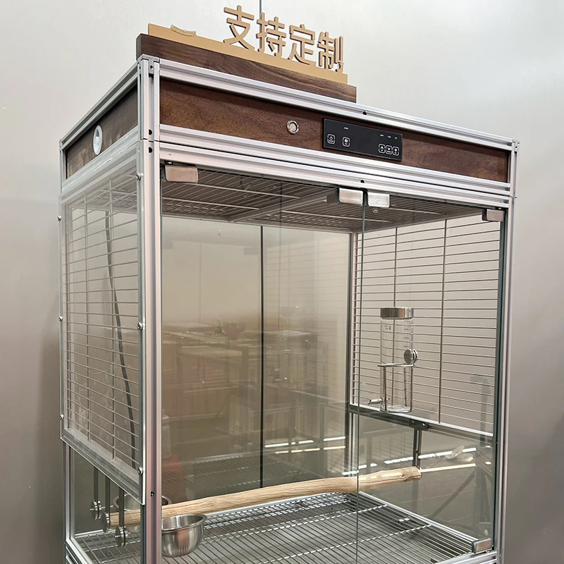 Constant Temperature Large Parrot Cage for Medium Conure Parrots