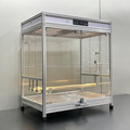 Thermostatic Insulated Bird Aviary Large Rolling Parrot Habitat