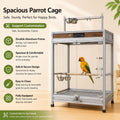 Digital Temperature Control Bird Incubator for Baby Parrots