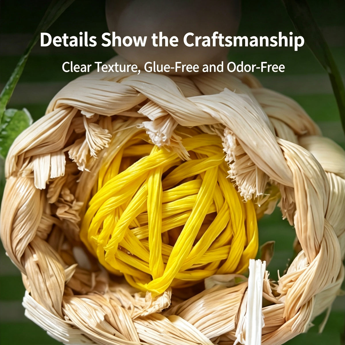 Parrot toys, corn husks, rattan balls, parrot bites, grinds, bird cages, hanging decorations, parrot bird toys