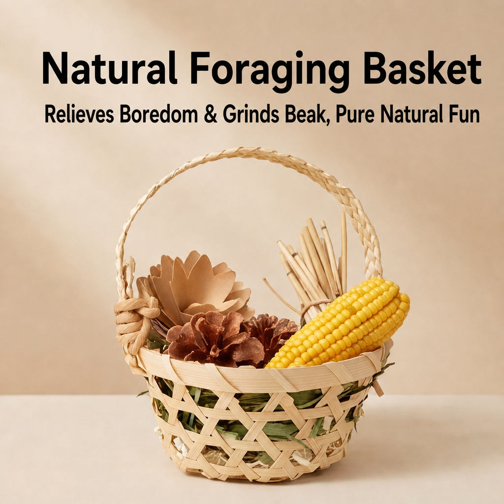 Foraging basket toy - detail 1
