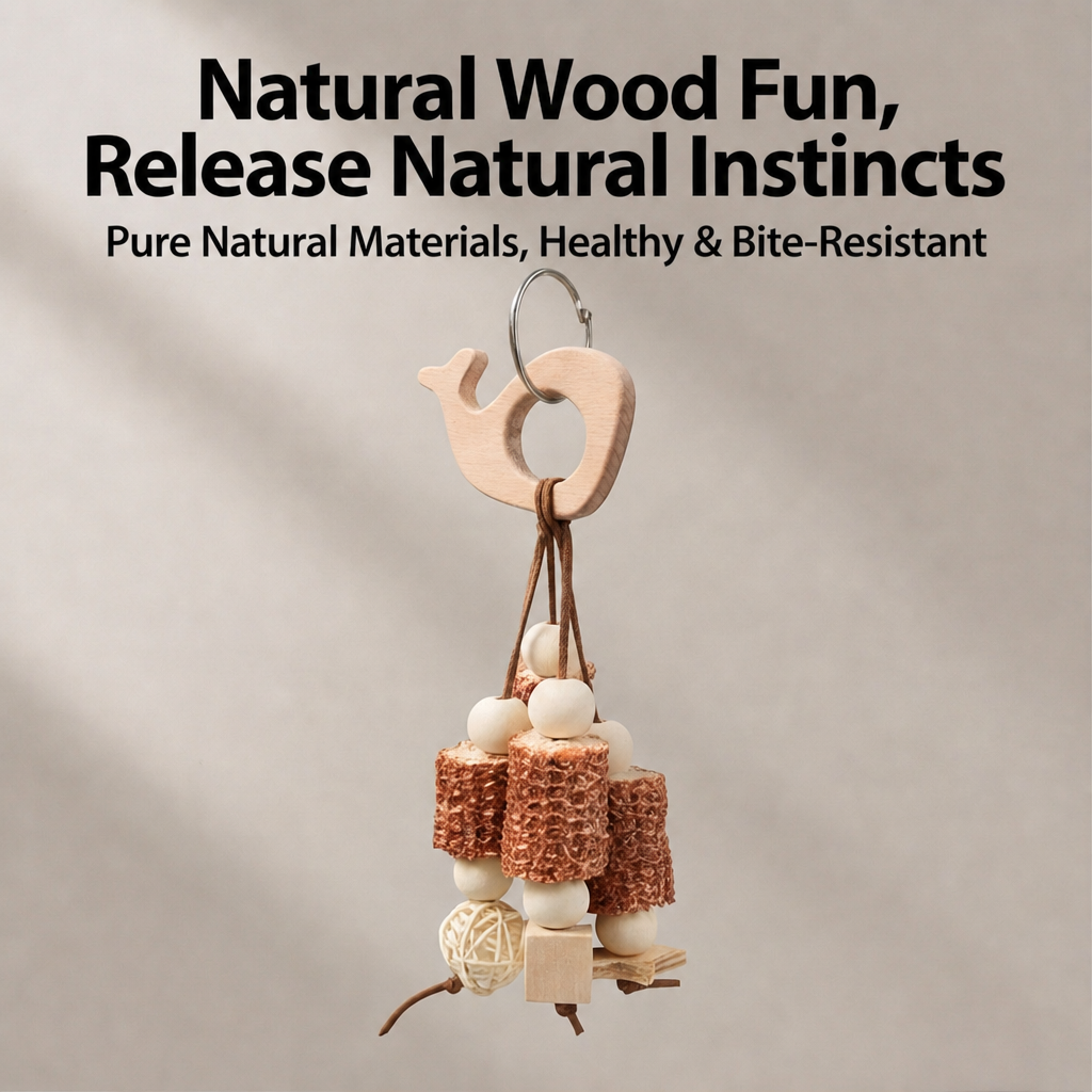 Wooden animal toy - detail 001