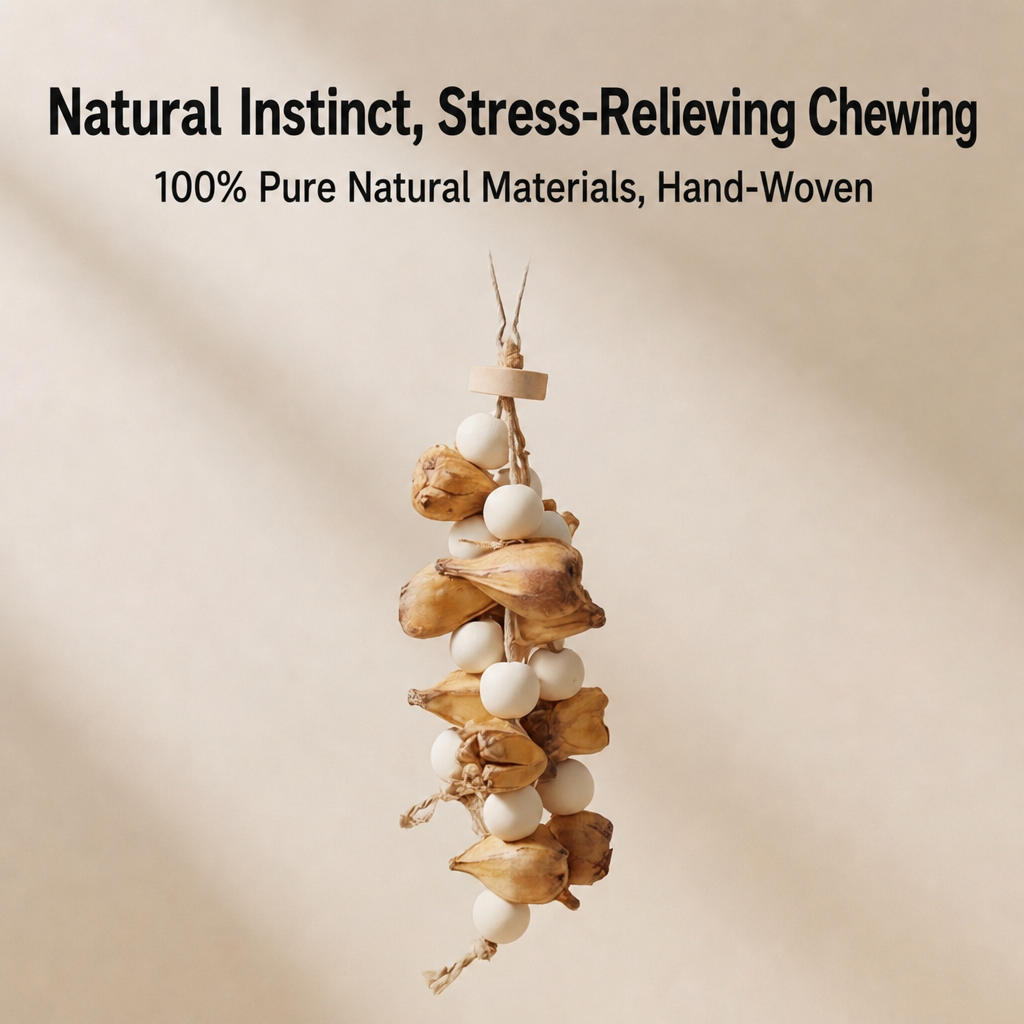 Pinecone chew string - detail 1