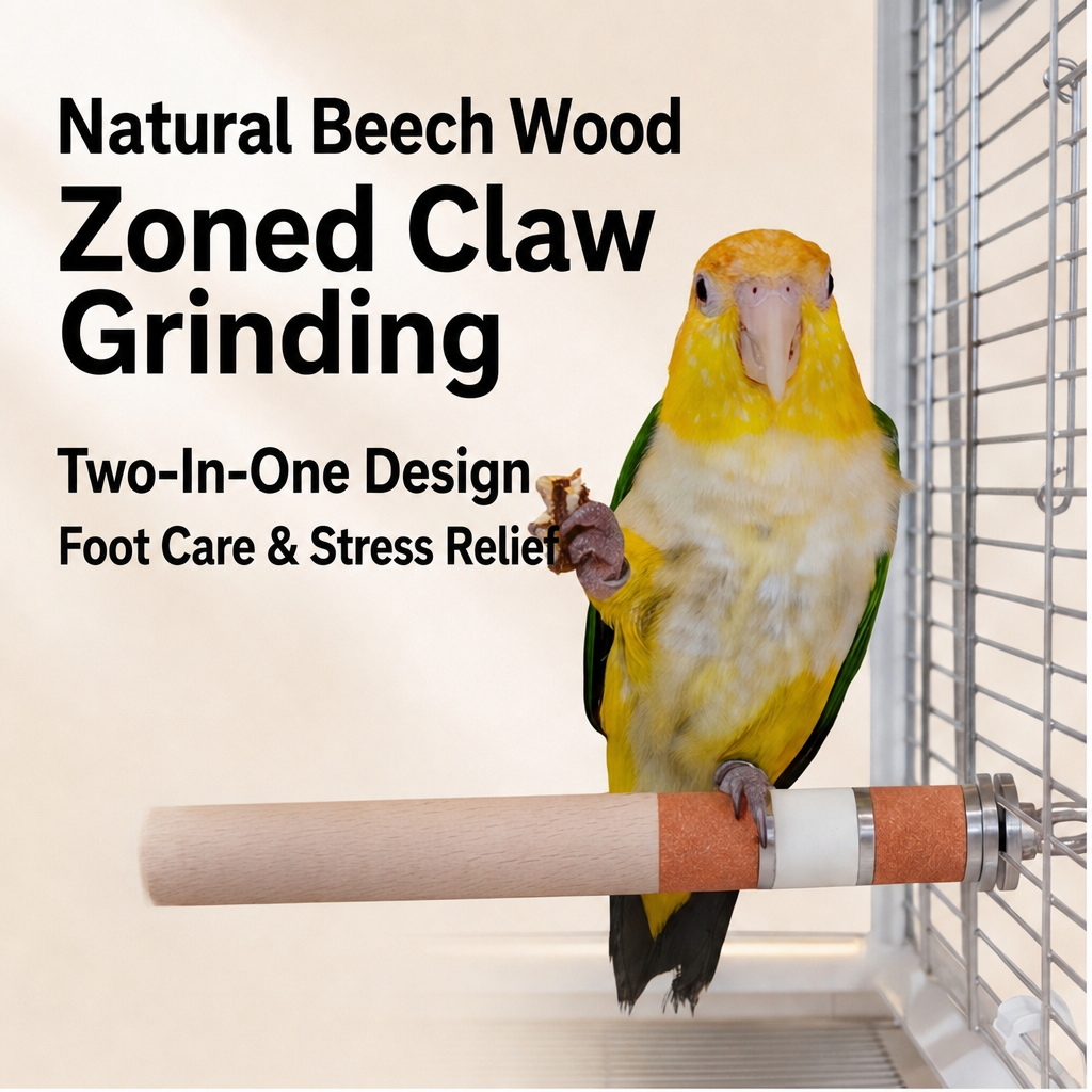 Beech sanding perch - detail 002