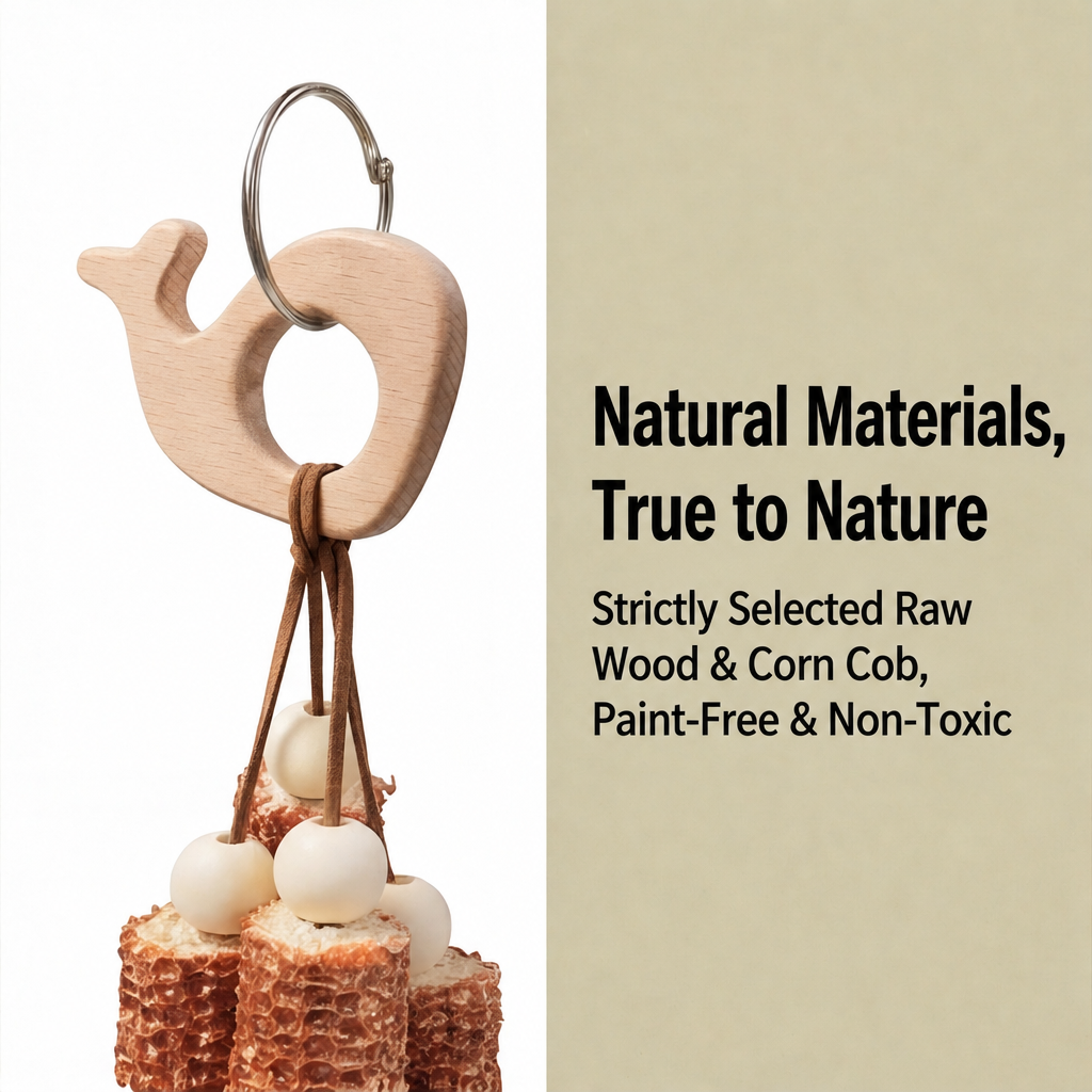 Wooden animal toy - detail 002