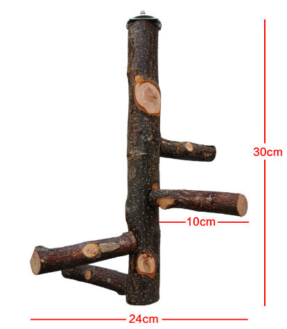 Applewood Bird Stand with Spir - detail_002.jpg