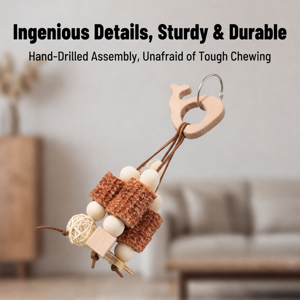 Wooden animal toy - detail 003