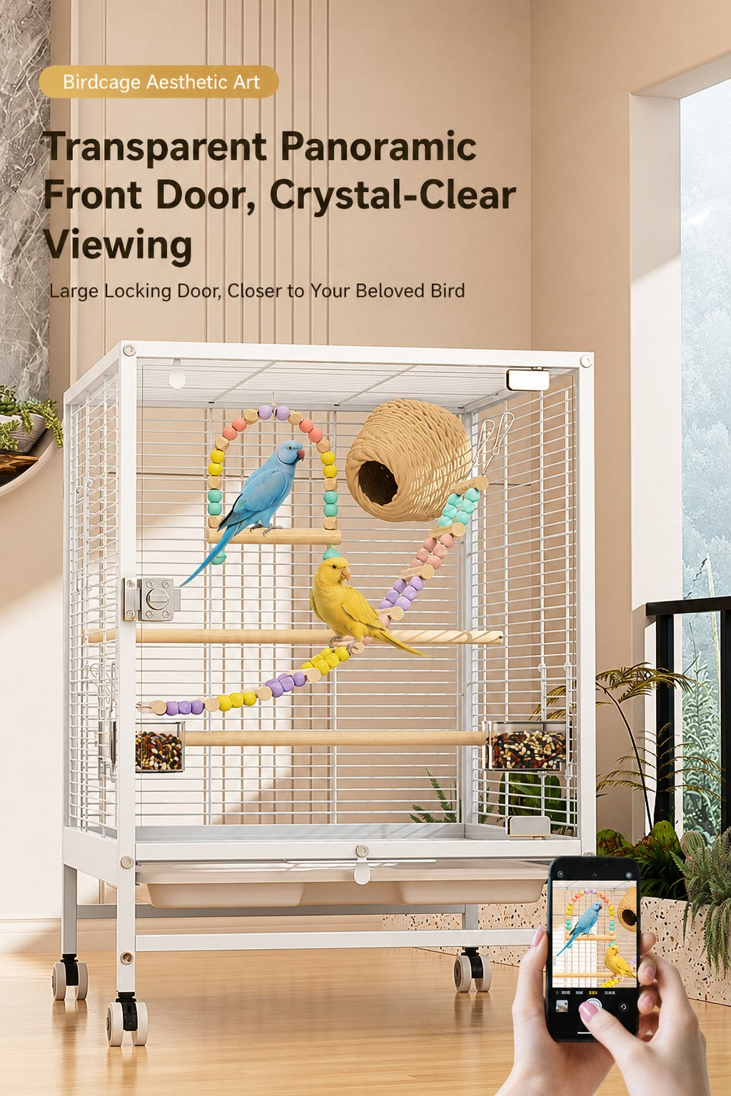 Splash-Proof Bird Cage with Gl - detail_003.png