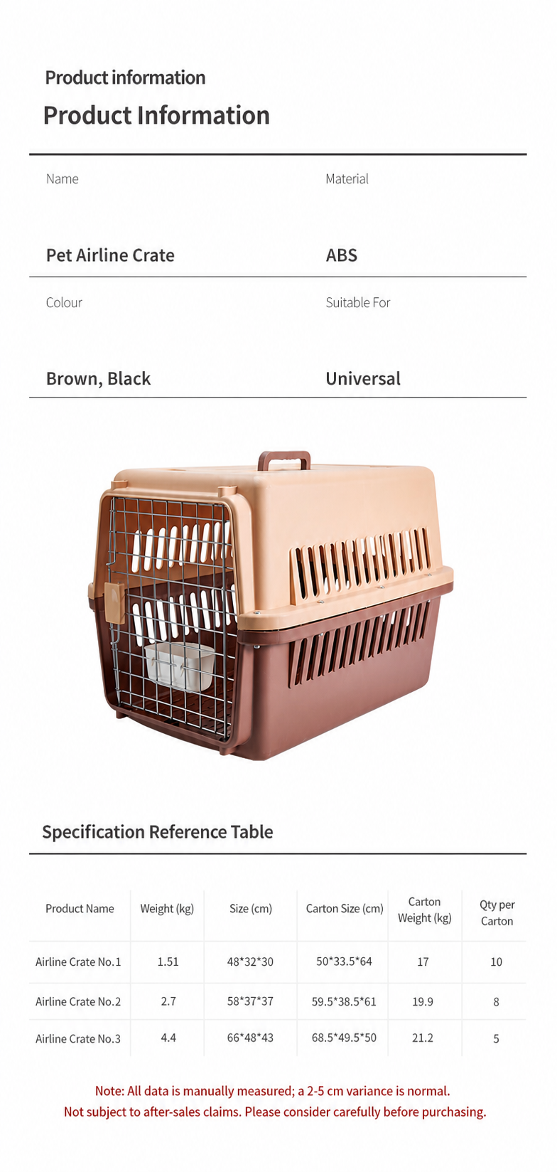Pet Airline Carrier – Portable - detail_003.png