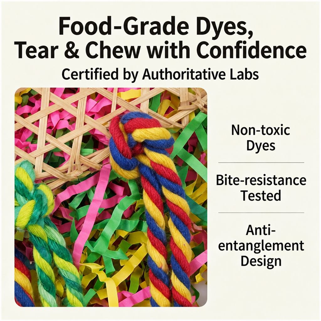 Bamboo rope toy - detail 005
