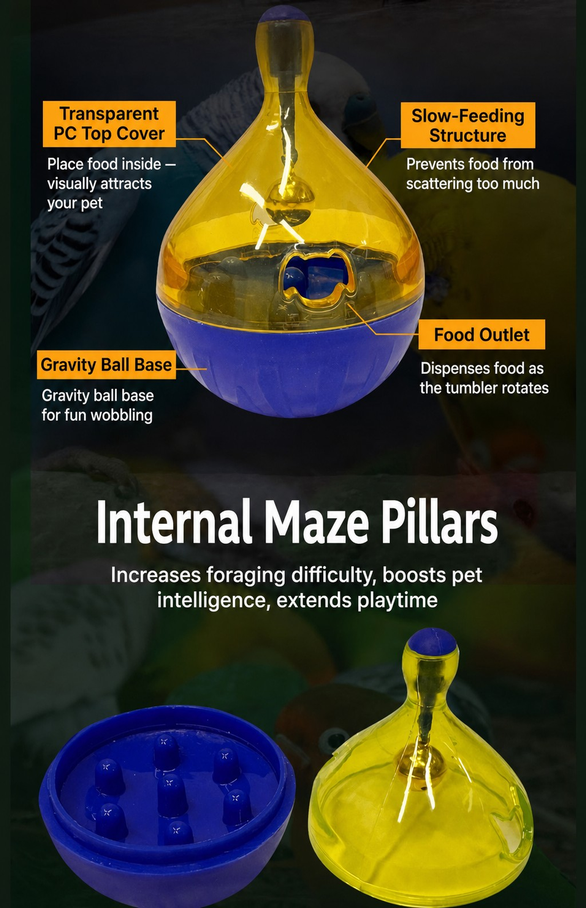 Parrot Foraging Tumbler Ball – - detail_006.png