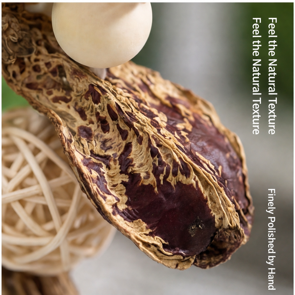 Natural parrot chew toy - detail 6