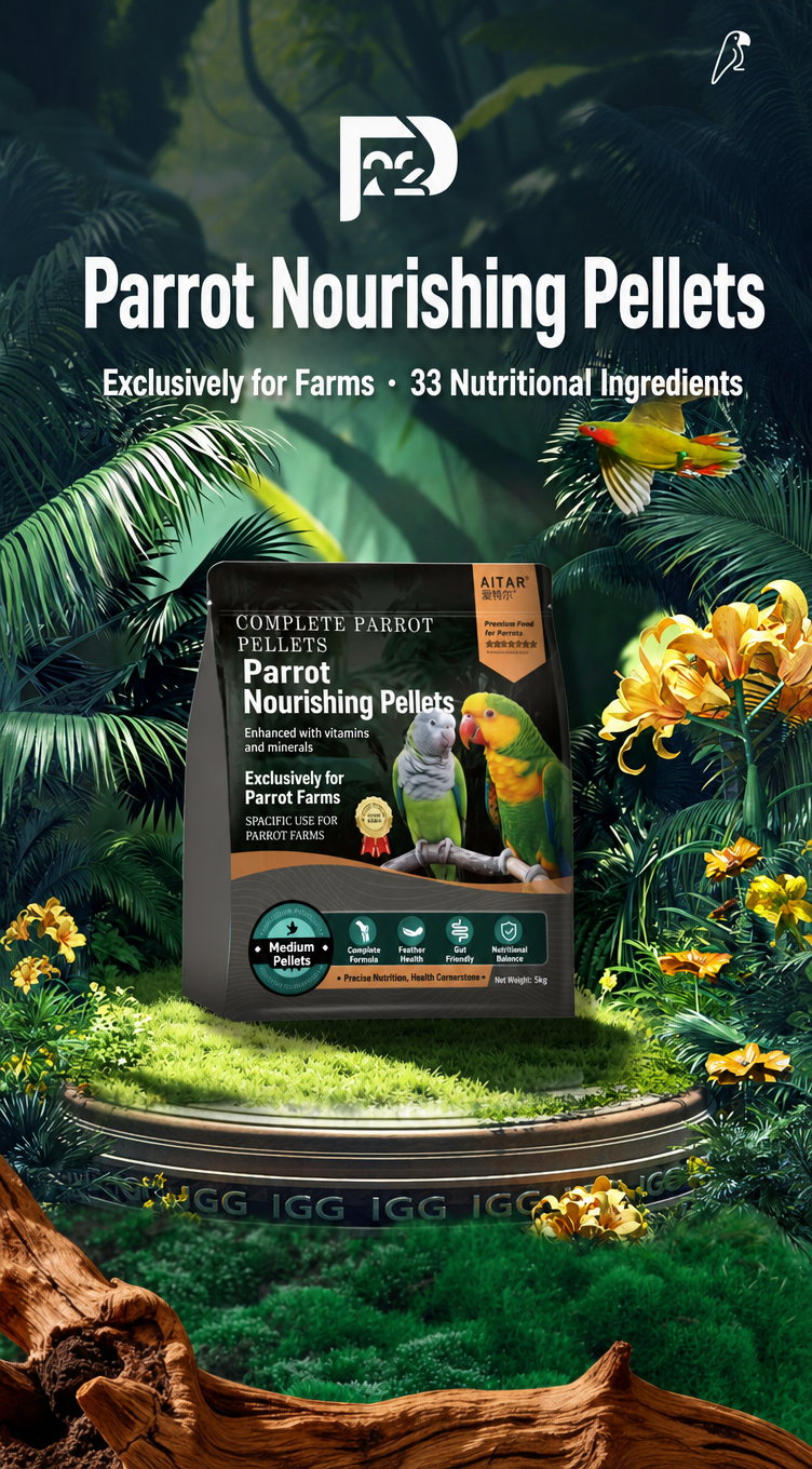 Parrot nourishing pellets - detail 006