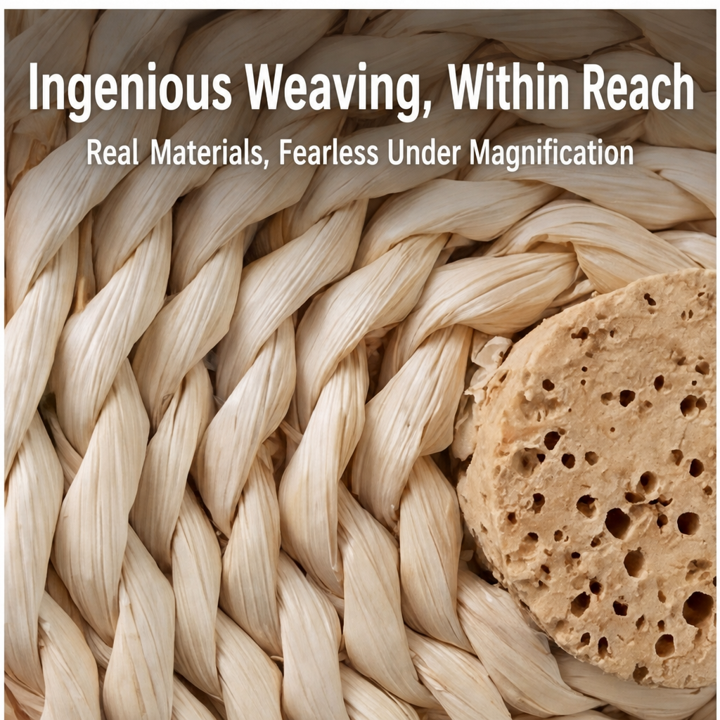 Straw woven hanging toy - detail 007