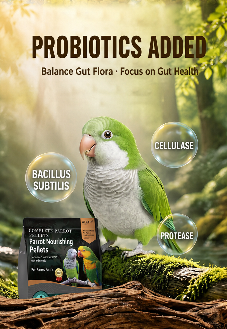 Parrot nourishing pellets - detail 010