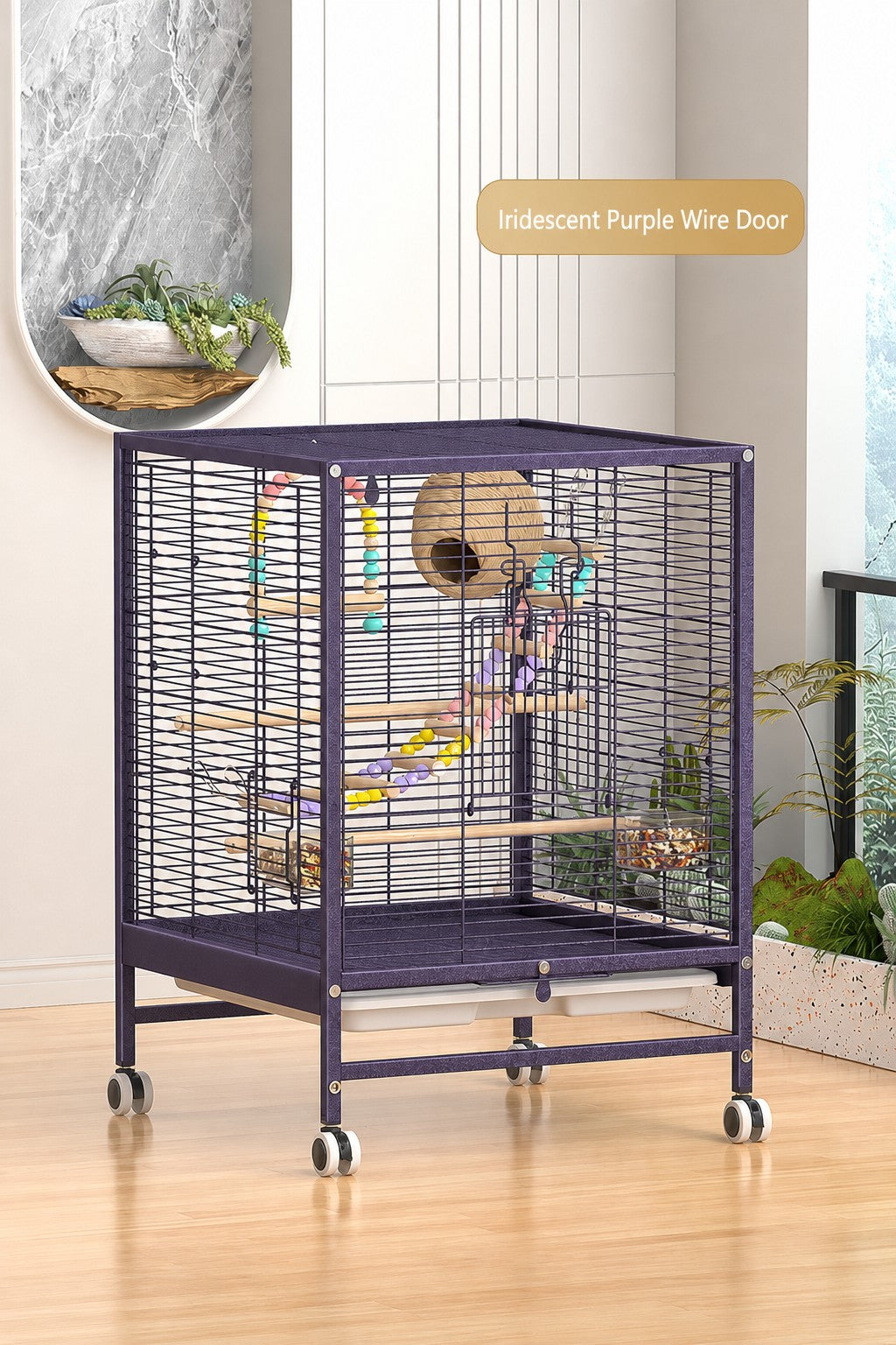Splash-Proof Bird Cage with Gl - detail_020.png