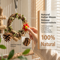 Rattan swing toy - head 001