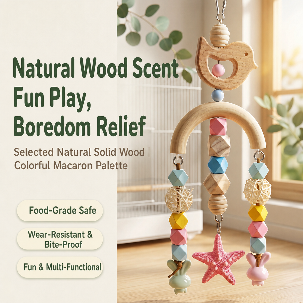 Macaron wooden toy - main 1