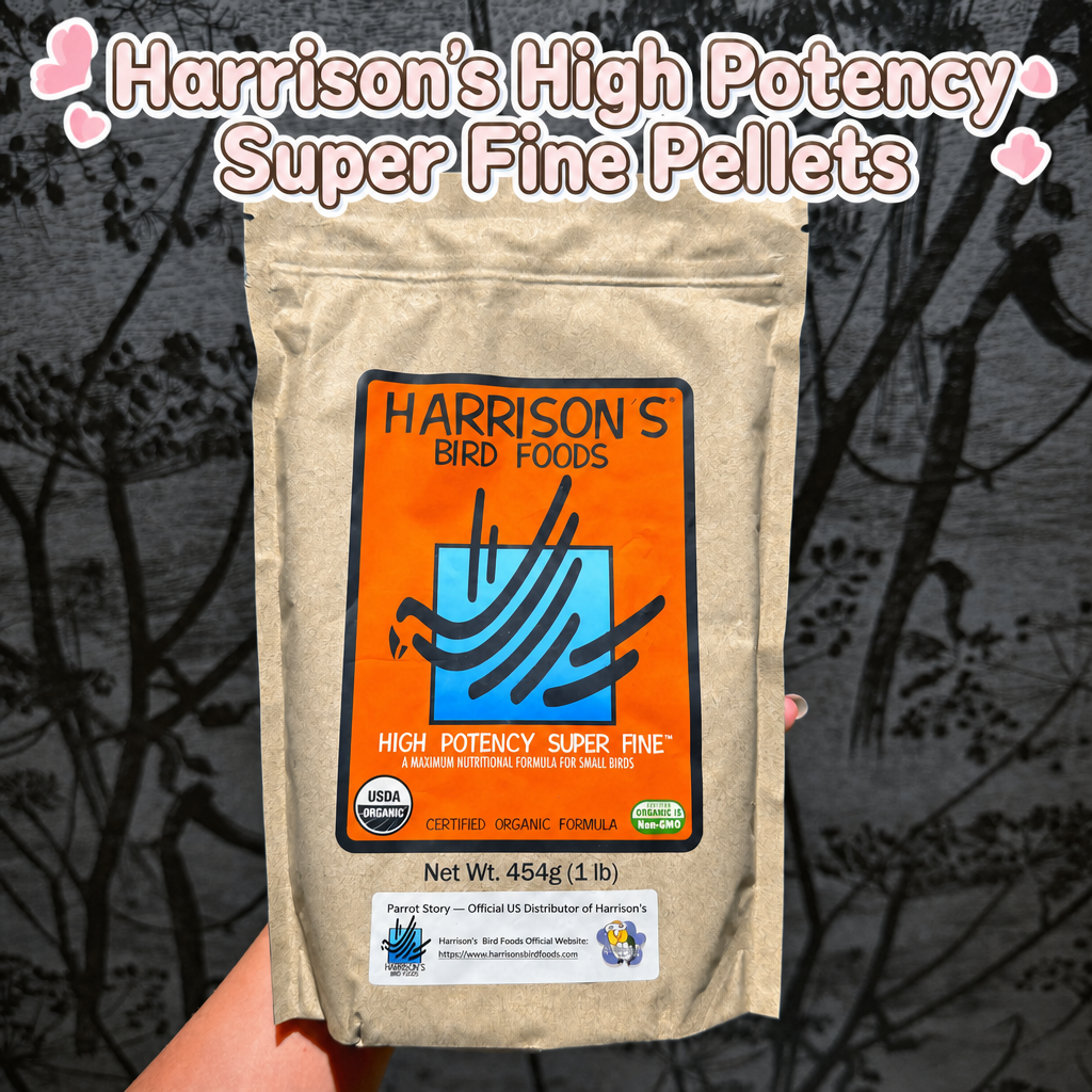 Organic parrot pellets - head 001