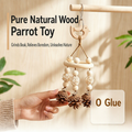 Wooden parrot mobile - main 1