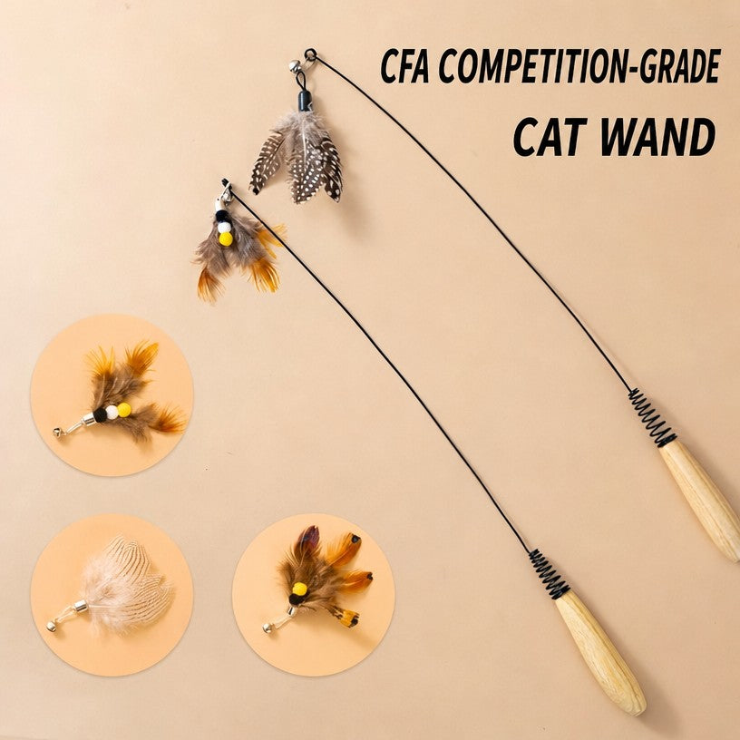 CFA-Grade Cat Wand Toy – Long  - head_001.png