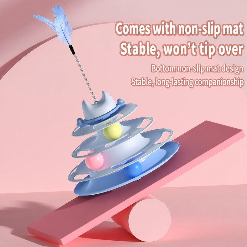 Cat Turntable Track Ball Toy – - head_002.png