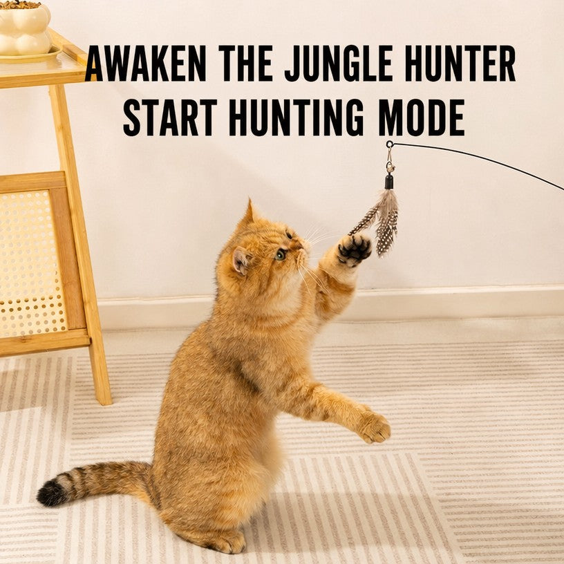 CFA-Grade Cat Wand Toy – Long  - head_002.png