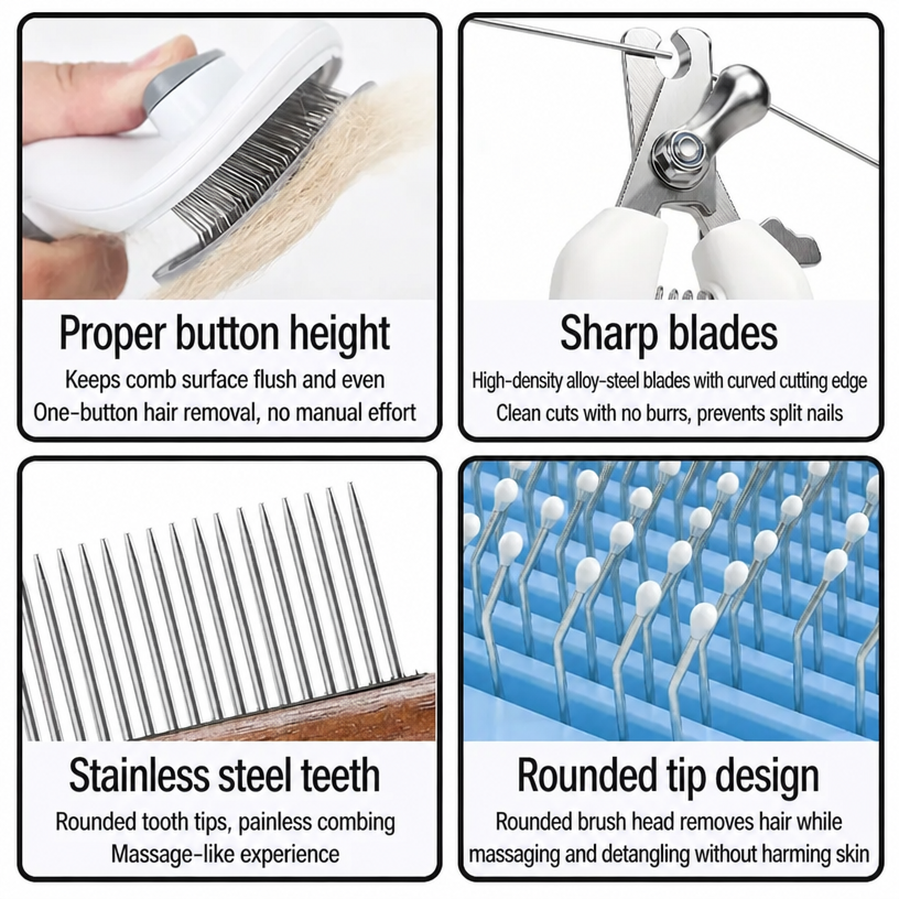 Pet Grooming Care Kit 5-Piece  - head_002.png