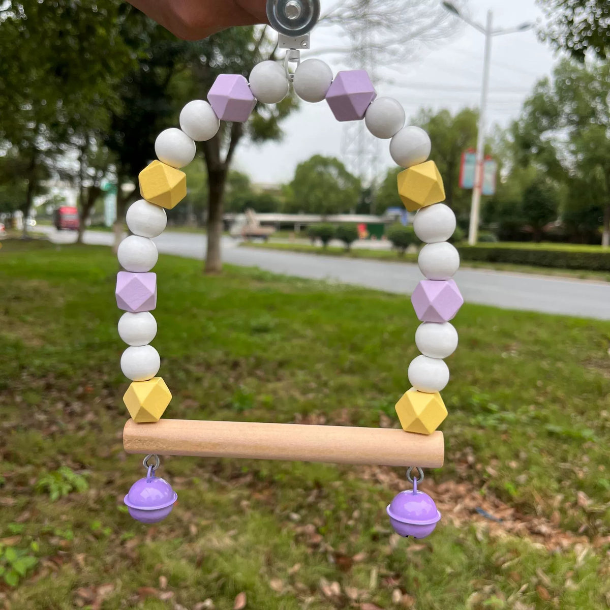 Wooden Swing with Colorful Bea - head_002.webp