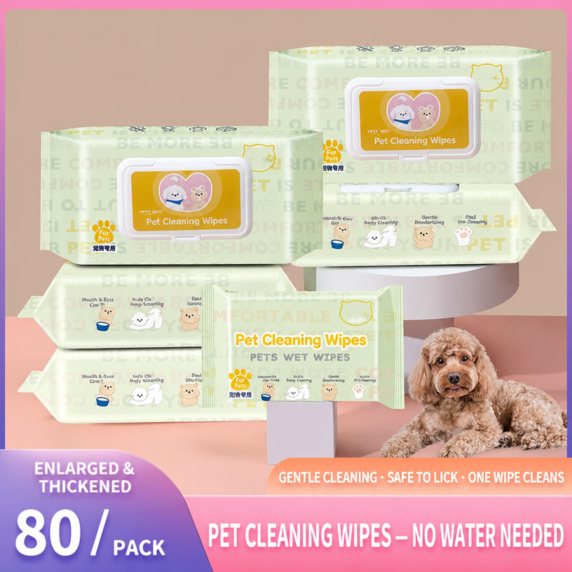 Pet Cleaning Wipes 80 Sheets – - head_002.png