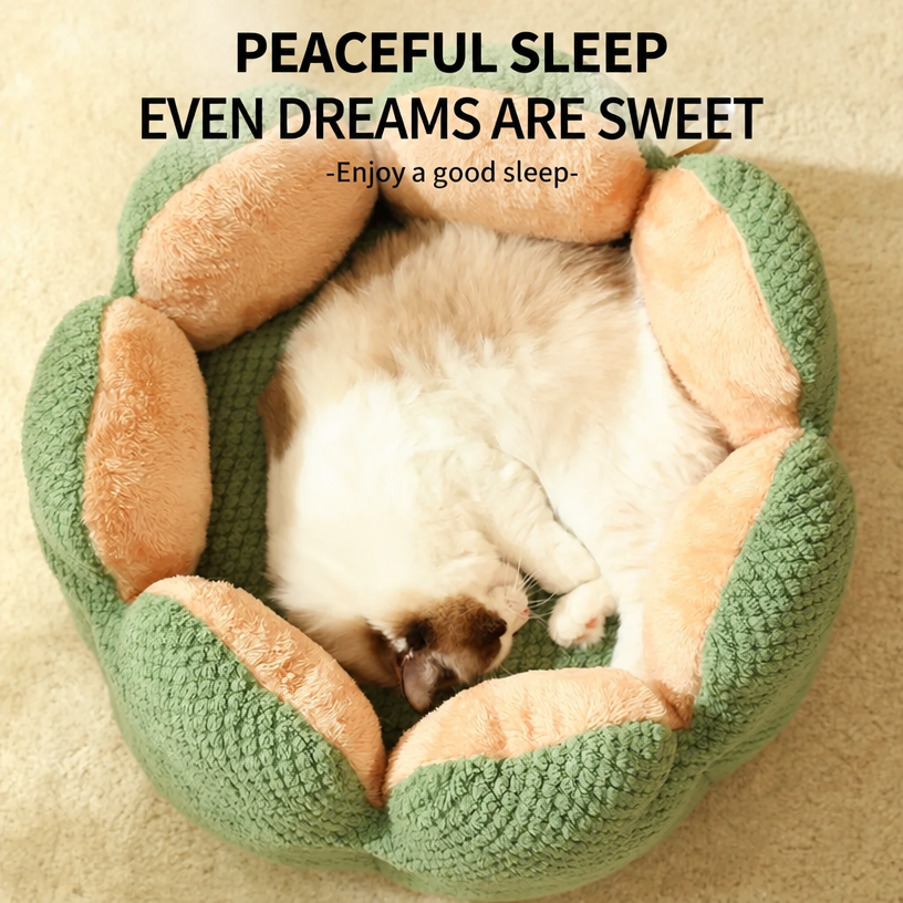 Cactus-Shaped Cat Bed – Thick  - head_002.png