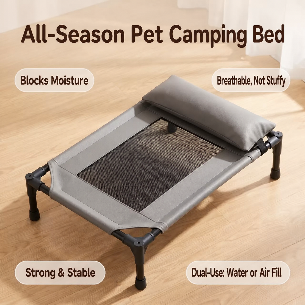 Elevated Dog Bed – Four-Season - head_002.png