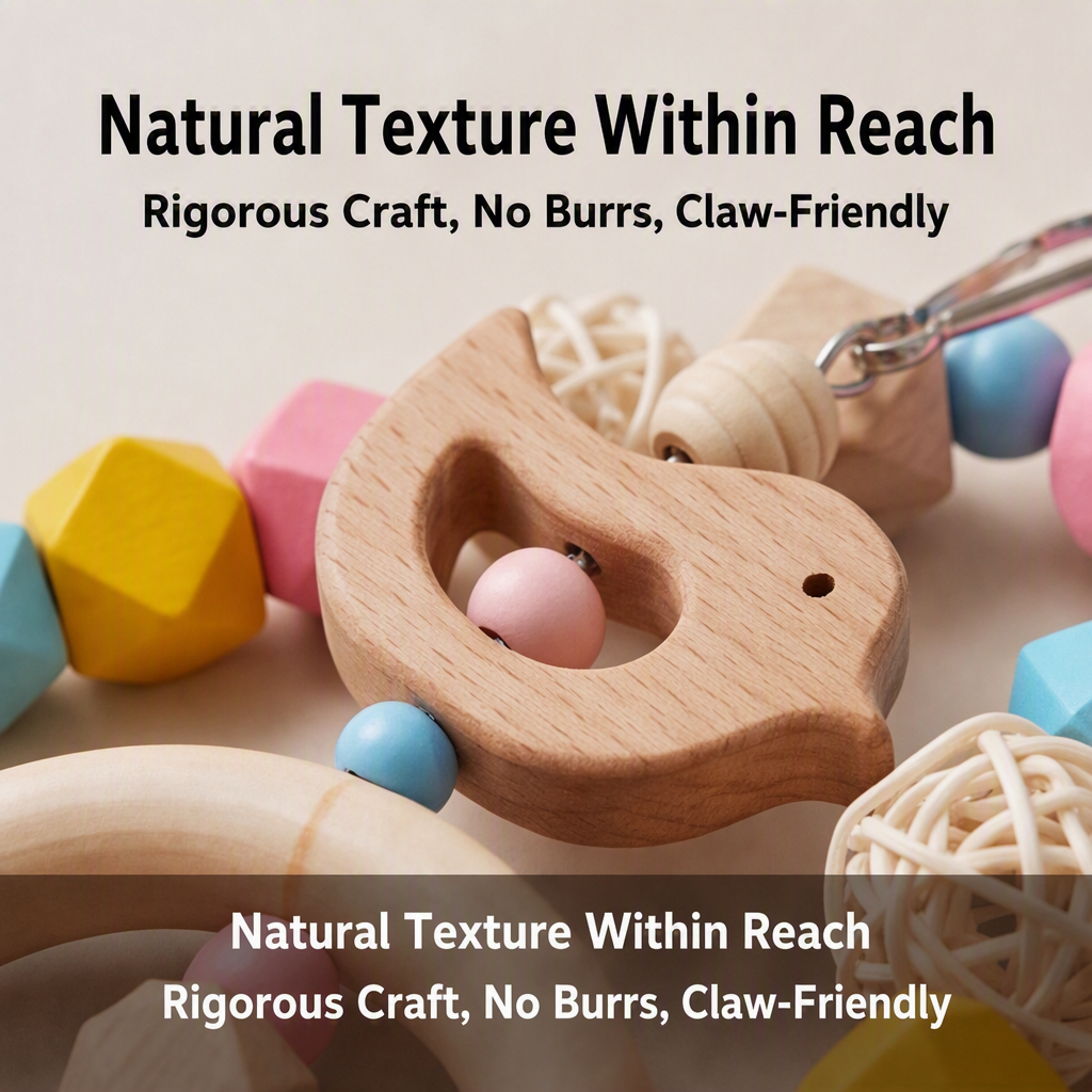 Macaron wooden toy - main 3