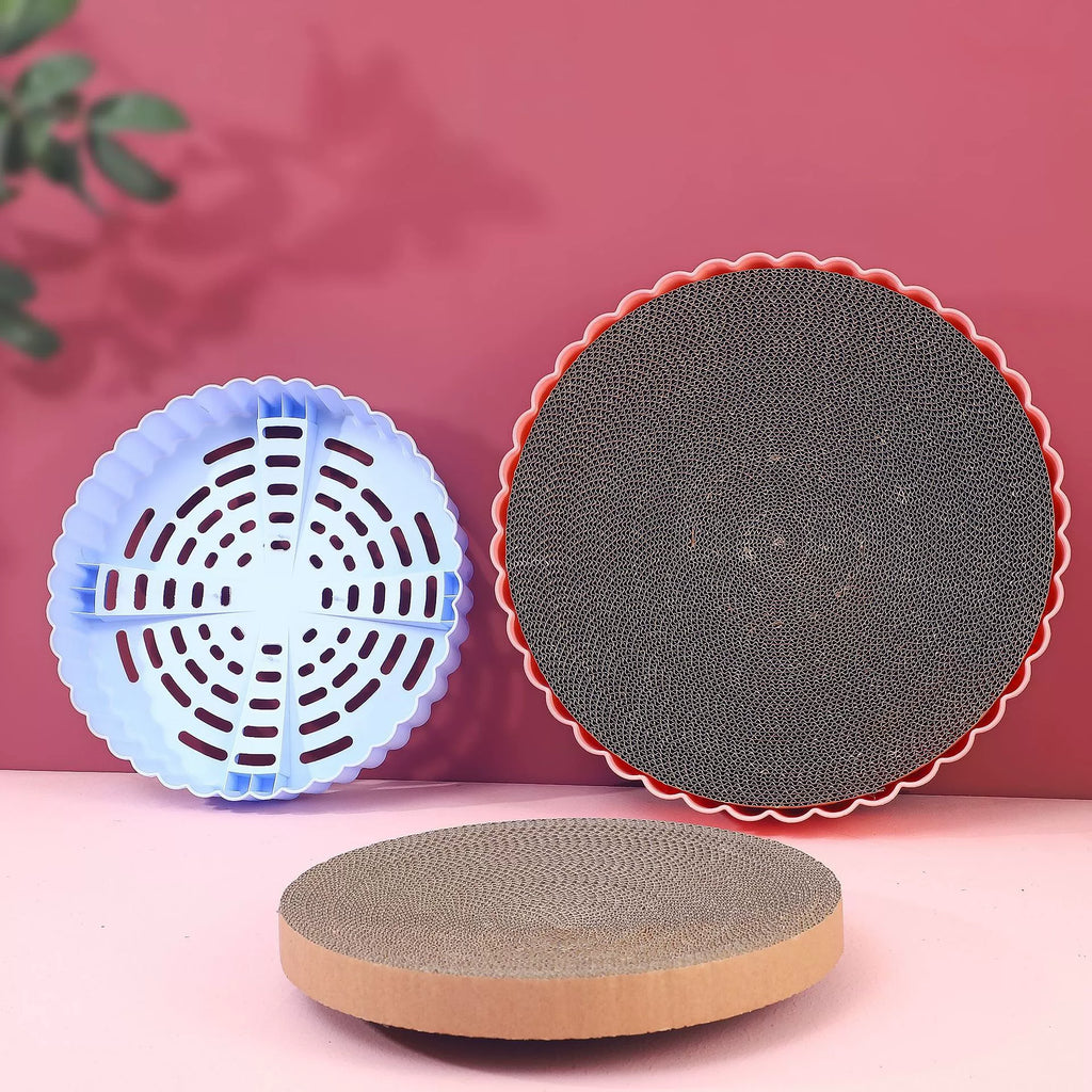Bowl Cat Scratcher with Replac - head_003.webp