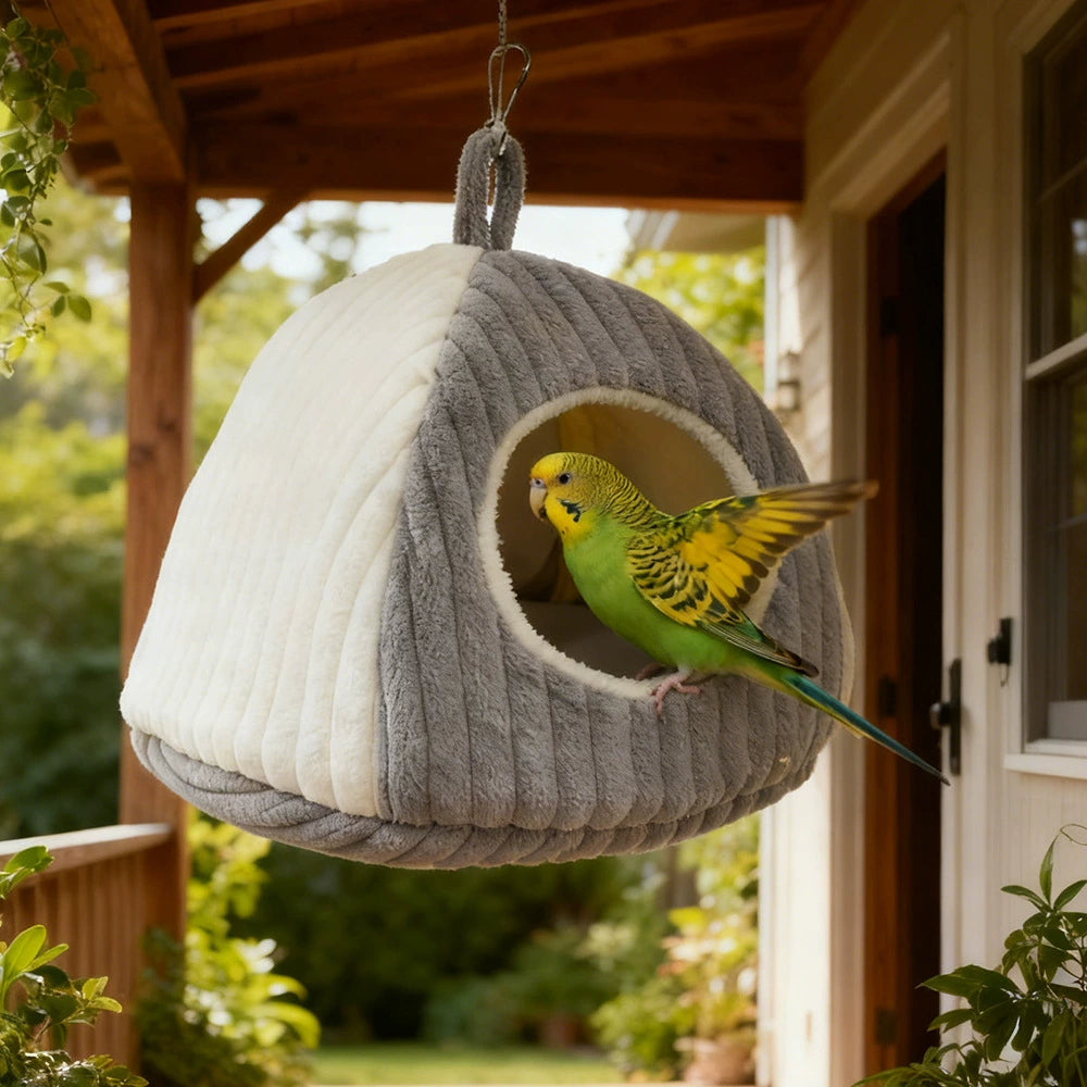 Parrot Cotton Nest Hanging Bed - head_003.webp