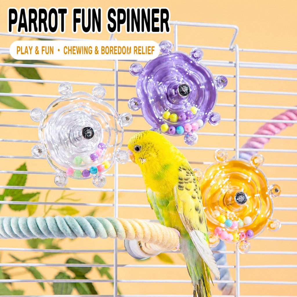 Parrot Spinning Top Toy – Bore - head_003.png