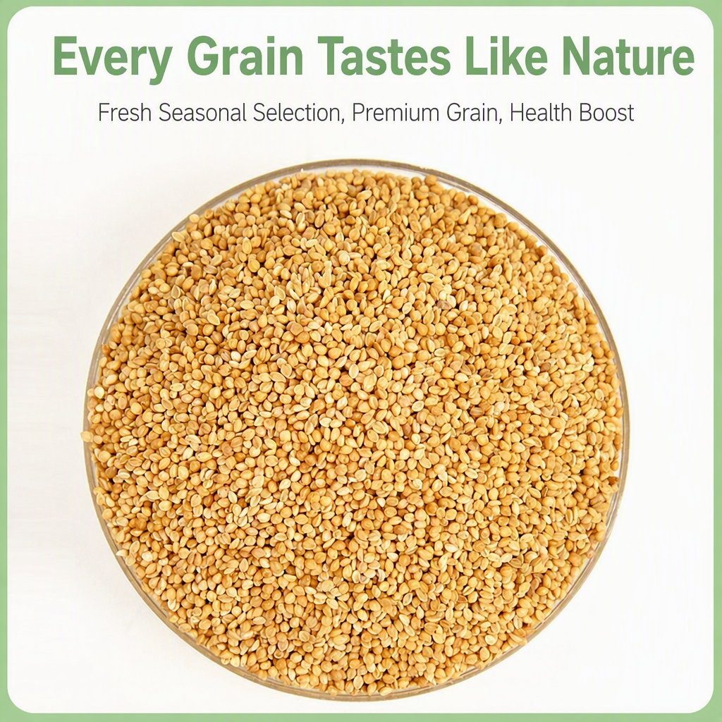 Hulled yellow millet parrot food - head 003