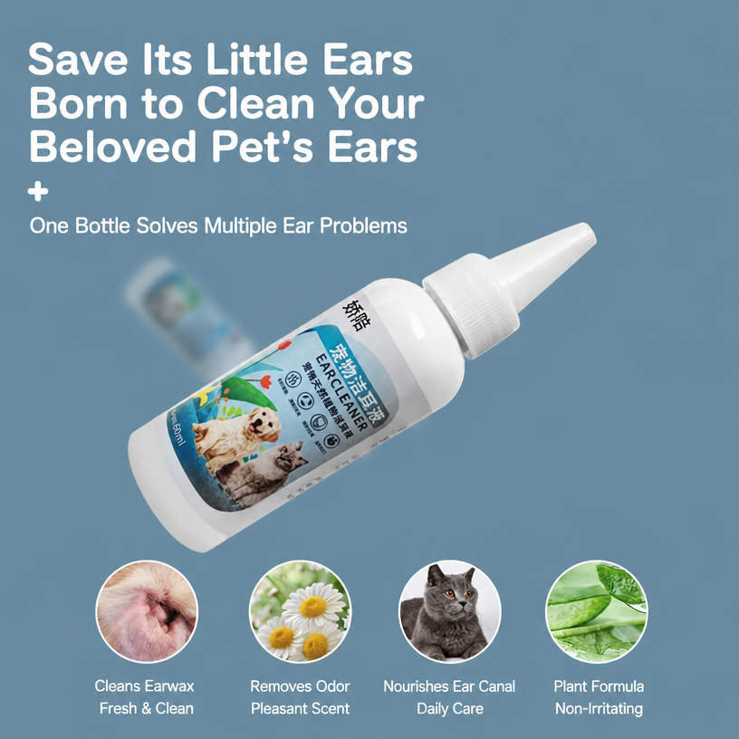 Pet Ear Cleaning Drops 61ml –  - head_003.png