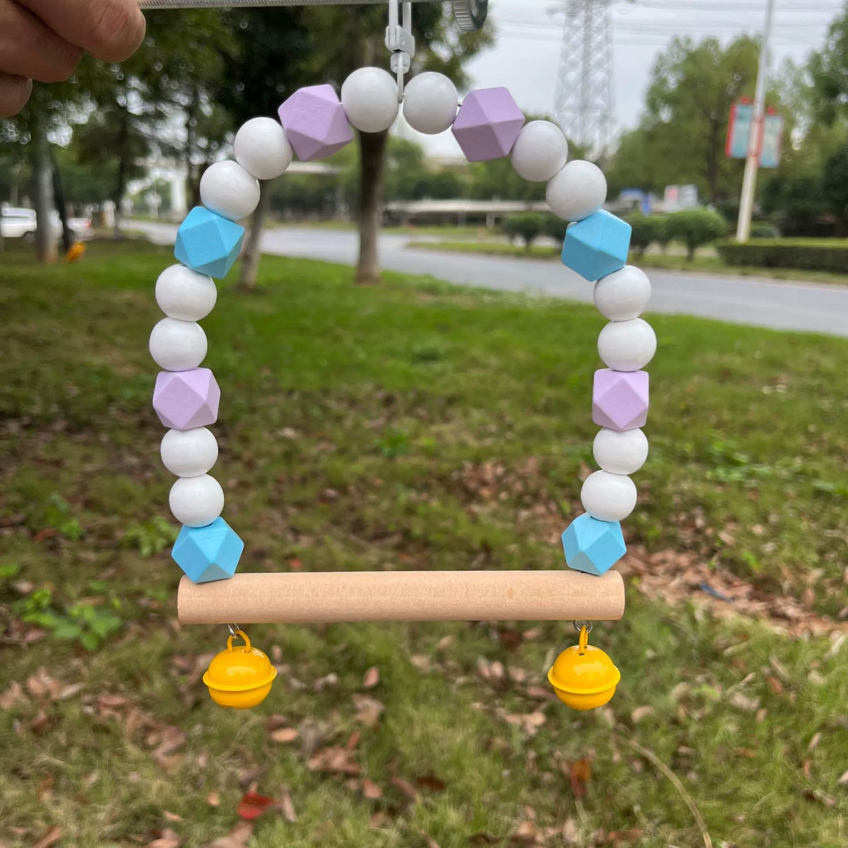 Wooden Swing with Colorful Bea - head_003.webp
