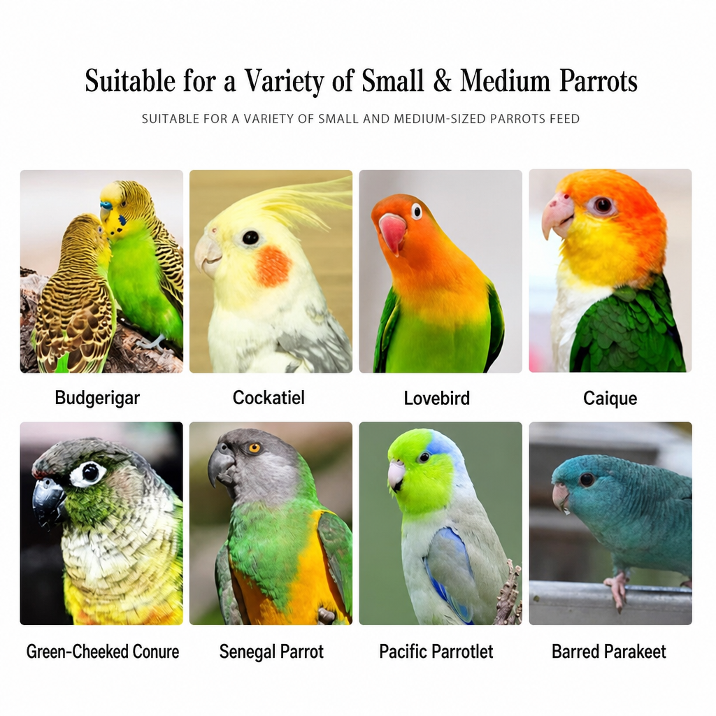 Kaiyuan parrot food - head 004