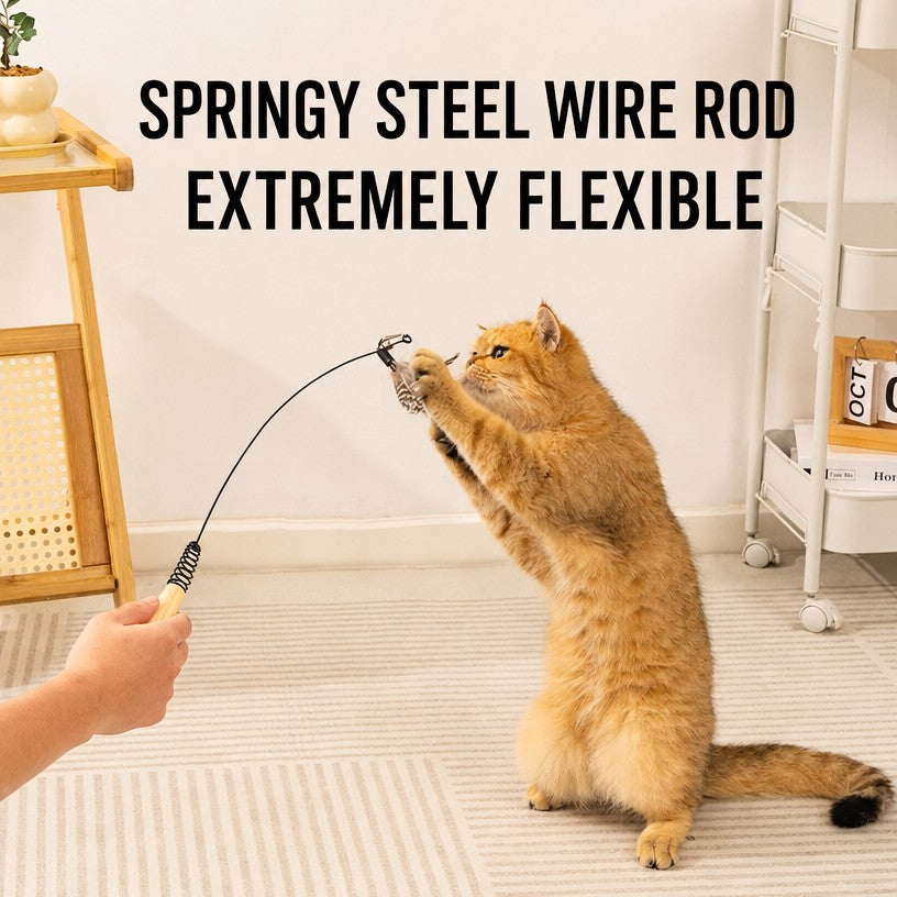 CFA-Grade Cat Wand Toy – Long  - head_004.png